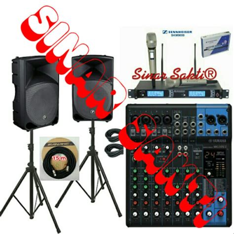 Paket Sound System Outdoor Rakitan