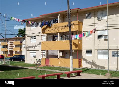 Municipal housing Aguadilla Puerto Rico Stock Photo - Alamy