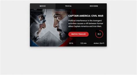 12 Cool CSS Movie Card Examples OnAirCode