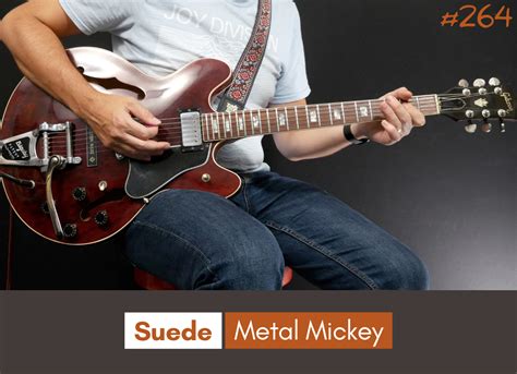 Metal Mickey Suede Sparky Guitar