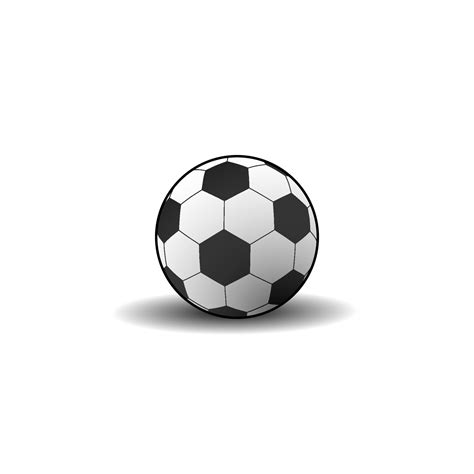 football. ball vector illustration. white background 18734969 Vector ...