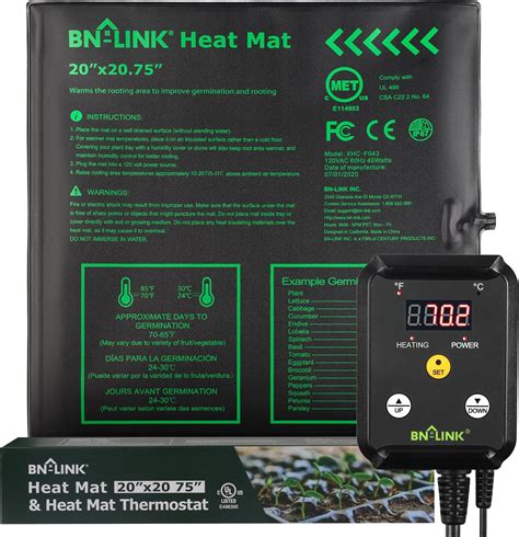 Amazon Vivosun X Seedling Heat Mat And Digital