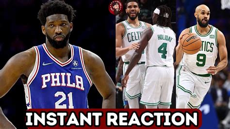 Sixers Lose To Short Handed Celtics At Home Instant Reaction YouTube