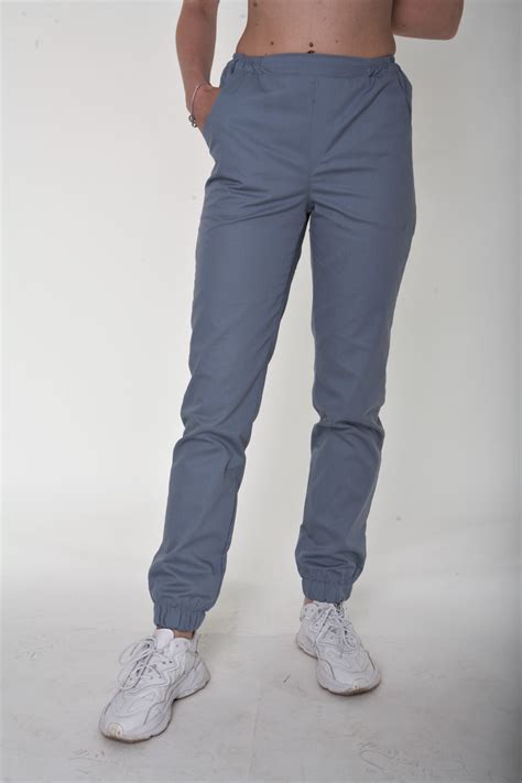 Медицинские Женские Штаны / Брюки Джоггеры, на Резинке Из Коттона, Цвет ...