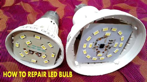 Led Bulb Repair Easily Youtube