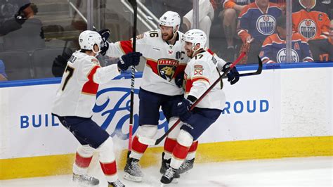 Panthers Hold Off Oilers To Move Within One Win Of Stanley Cup Crown