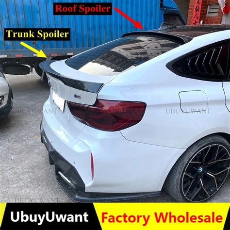 Carbon Fiber Rear Trunk Boot Lip Wing Spoiler For Bmw 3 Series Gt F34