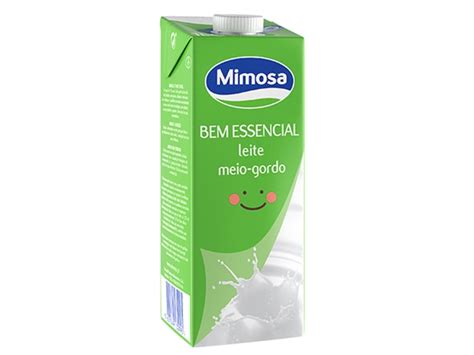 LEITE MIMOSA UHT MEIO GORDO 1L Supermercado Guarita