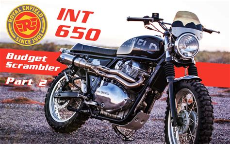 Royal Enfield Interceptor Scrambler Twin Busted Knuckles Five