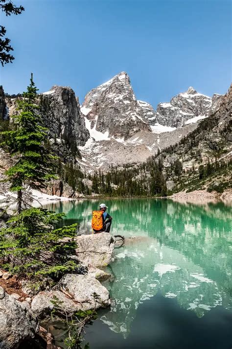 Delta lake in grand teton national park – Artofit