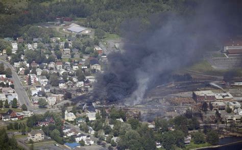 Photos Aftermath Of Lac Megantic Quebec Train Disaster Ahmad Ali