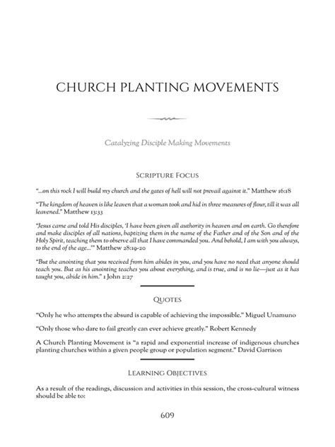 Church Planting Movements Pdf Church Planting Disciple Christianity