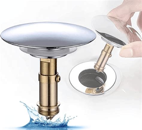 Boyigog Pop Up Click Clack Plug Mm Universal Sink Plug Pop Up Sink