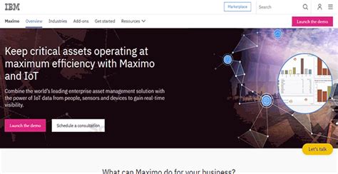 Ibm Maximo Pricing Features And Reviews 2022 Free Demo