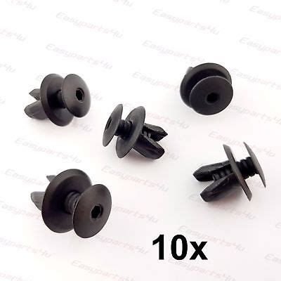 10x Befestigung Clips VW Transporter T4 T5 LT Innenverkleidung SCHWARZ