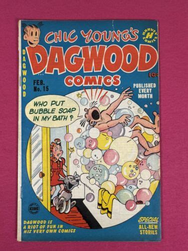 1952 Chic Youngs Dagwood Comics 15 G Vg Harvey Golden Age Bubble