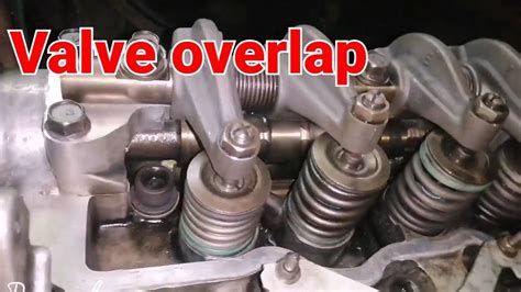 Valve Overlap And Checking The Tappet Clearance Youtube