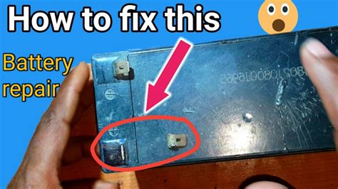 How To Repair 12v Battery Terminal Battery Terminal Repair Battery Repair Youtube