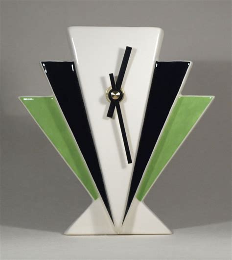 Echo Of Deco Art Deco Inspired Manhattan Mantel Clock By Echoofdeco On