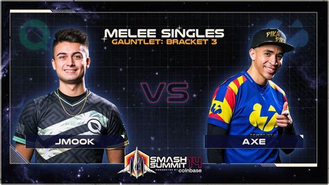 Jmook Vs Axe Singles Gauntlet Bracket Smash Summit Sheik Vs