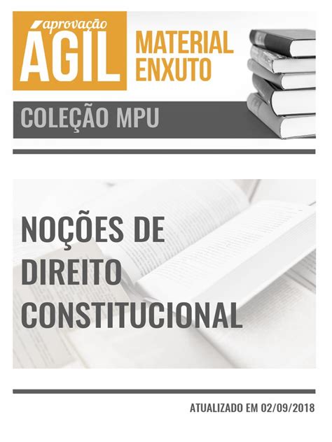 Noções De Direito Constitucional Pdf - Noções de Direito Constitucional MPU 2018 | PDF | Sindicato | Salário