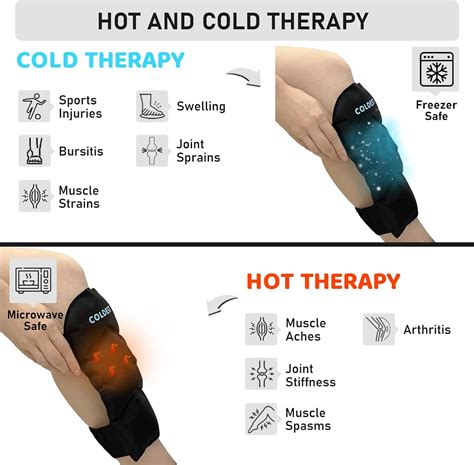 Coldest Shin Splints Relief Ice Pack Therapy - Gel Reusable Compression Ice Pack for Shin Pain ...