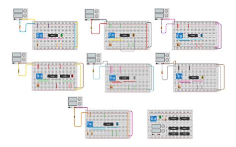 Circuit Design Laboratory Exp 2 Group 3 Tinkercad