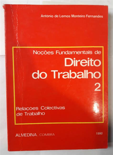 Livro Noções Fundamentais de Direito do Trabalho 2 Corroios OLX