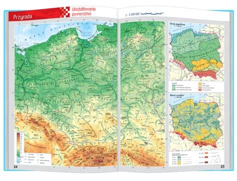 Atlas Polski Poznajemy Geografia Historia Regiony Mapy I Atlasy