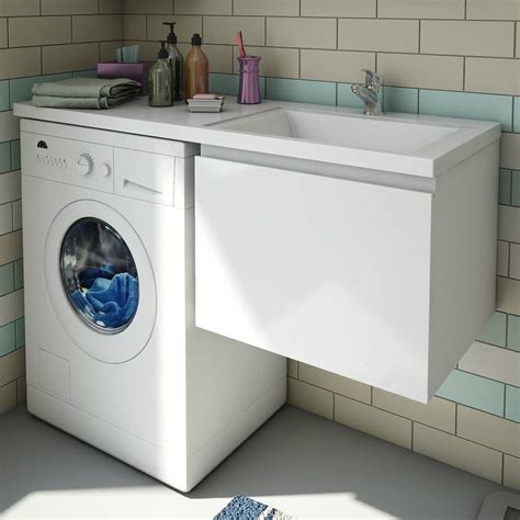 Тумба с раковиной под стиральную машину, его виды и варианты моделей