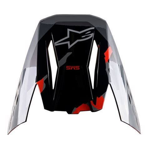 Alpinestars Visera S M5 Rover Visor Red Motardinn