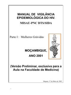 Manual De Vigil Ncia Epidemiol Gica Do Hiv Manual De Vigil Ncia