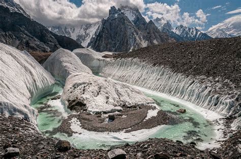 Baltoro Glacier - Gilgit-Baltistan, Pakistan - Tramposaurus • Tramposaurus