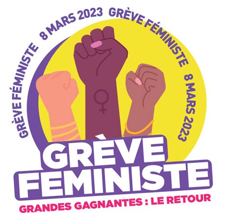 08 Mars 2023 Appel Unitaire à La Grève Féministe Médias Citoyens