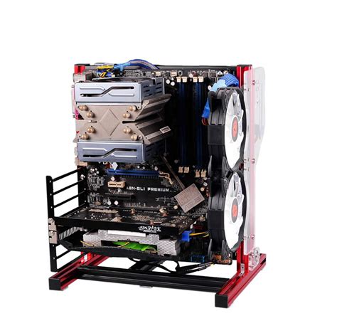 Buy Pc Test Bench Open Frame For Atx Matx Motoard Aluminum Acrylic Computer Case Diy Mod Host