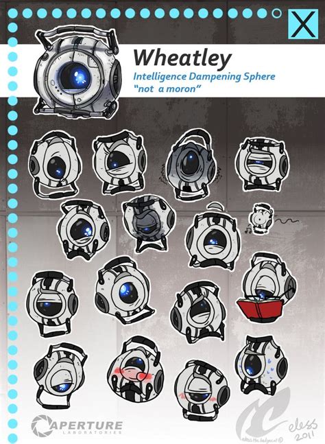 Portal 2 Wheatley Study Portal 2 Wheatley Portal 2 Portal