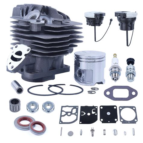 Cylinder Piston Carb Kit For Stihl MS261 44 7mm MS 261 Chainsaw Oil