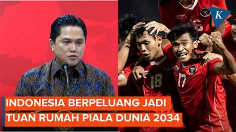 Indonesia Berpotensi Jadi Tuan Rumah Piala Dunia Dan Didukung