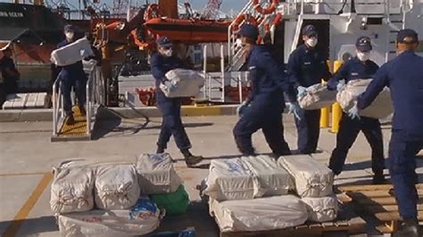 U.S. Coast Guard Offloads $37 Million Worth of Cocaine Seized From Drug ...