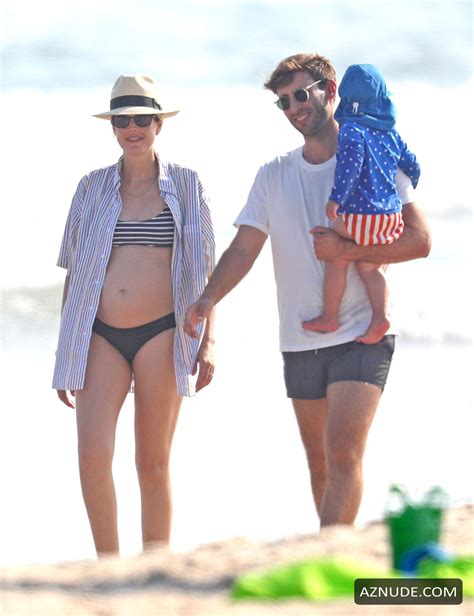 Agyness Deyn Hits The Beach In A Bikini In The Hamptons AZNude