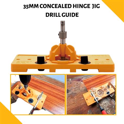 35mm Concealed Hinge Jig Drill Guide Set Tools Lazada Ph