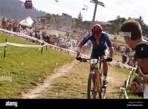 Braidot Luca Bei Der Uci Mountainbike Weltmeisterschaft In Les Bekommt