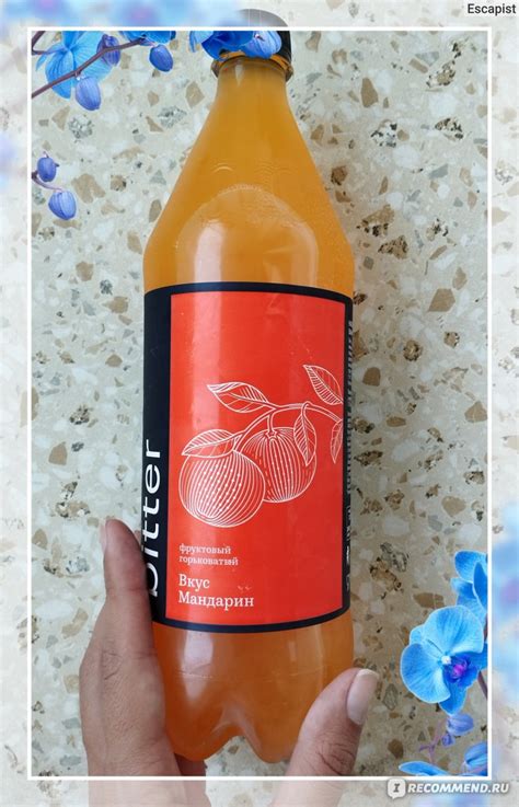 Напиток газированный Rich bitter вкус Мандарин - «Напиток газированный ...
