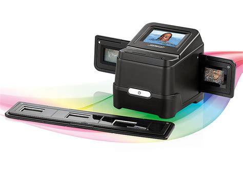 Somikon Mobiler Dia Negativ Scanner Mit Akku SD Slot Touch