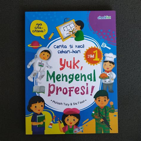 Jual Buku Anak Paud Tk Jilid Yuk Mengenal Profesi Cerita Si