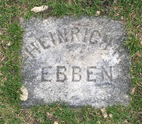 Henry H Ebben 1868 1892 Find A Grave Memorial