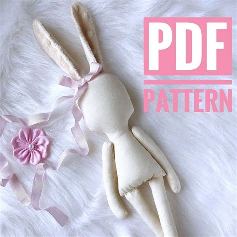 Mod Le De Couture Pdf De Poup E Lapin Pour Poup E Lapin Cm Diy