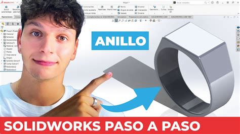 Aprende Solidworks Desde Cero Tutorial Para Principiantes Anillo