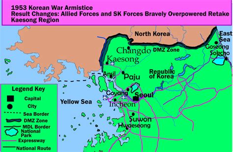 A Slight Different Outcome Korean War Armistice | alternatehistory.com