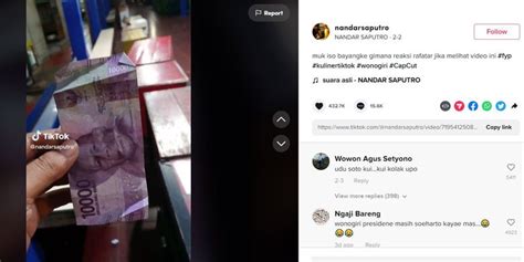 Foto Viral Video Cukup Rp Bisa Makan Tiga Kali Di Wonogiri